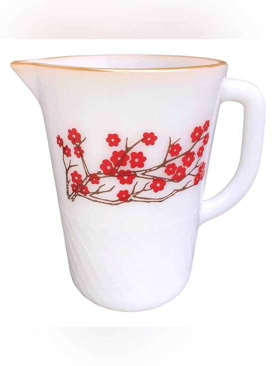 Milk Glass Other - Vintage Termocrisa White Milk Glass Pitcher